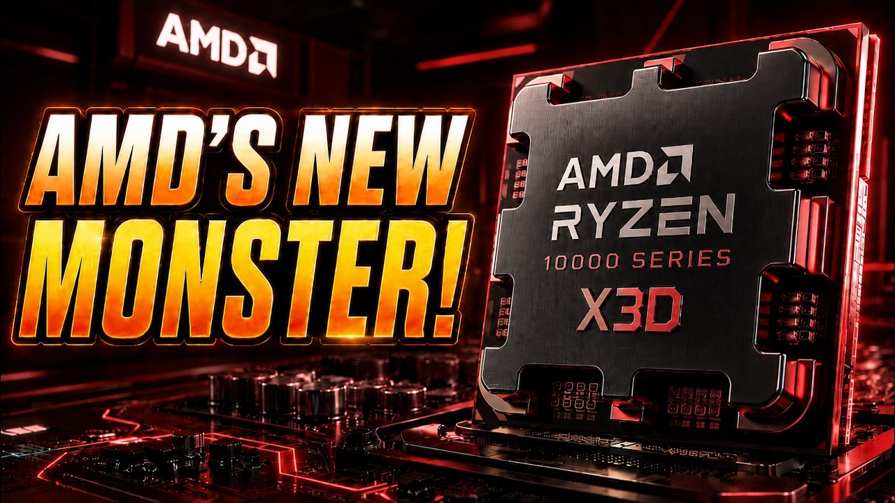 AMD Ryzen 10800X3D Is Next Big Gaming Weapon! - YouTube