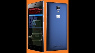 Micromax Canvas Xpress 4G Q413 Eazy Hard Reset And Pattern Reset.