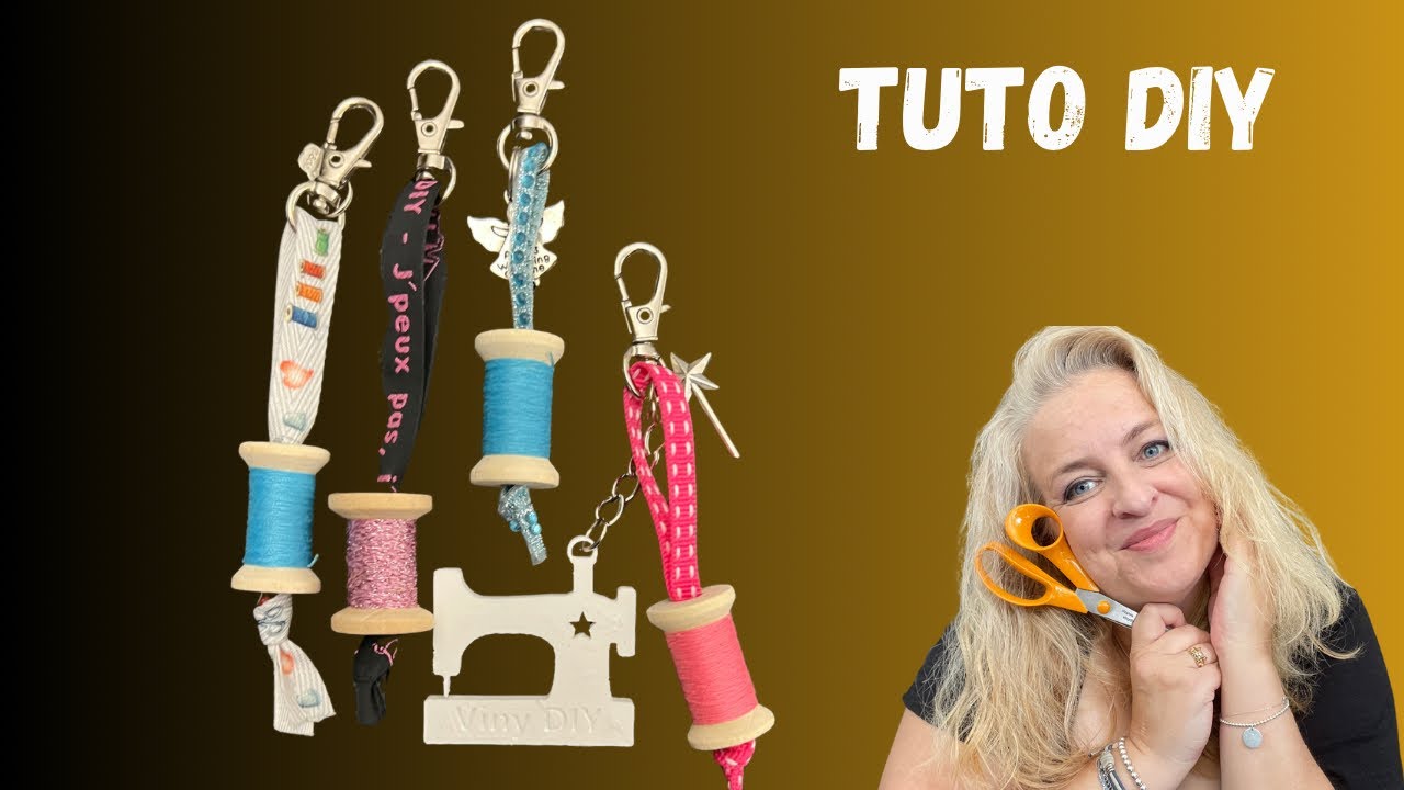 DIY porte clé – une paire d'idées sympas et un tutoriel