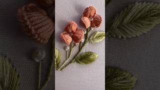 Cute flower embroidery design|#handembroidery |#kadhai