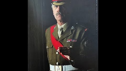 AcSM Ray Huggins MBE