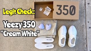 Yeezy 350 White" legit check - YouTube
