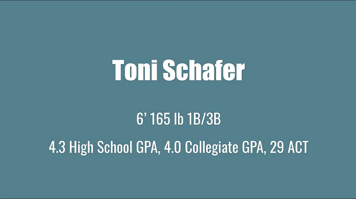 Toni Schafer