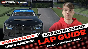 iRacing Lap Guide: BMW M4 GT4 EVO at Road America