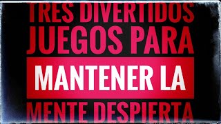 🔰📱 3 divertidos juegos para mantener la mente en forma 📱🔰 screenshot 2