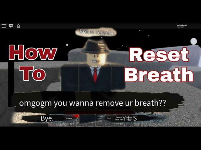 FREE BREATHING STYLE & DEMON ART RESETER LOCATION IN DEMON SLAYER