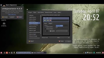 MakuluLinux LxdE Xfce Hybrid Preview
