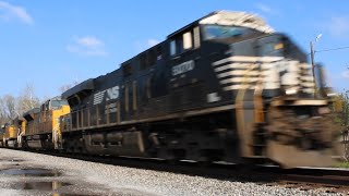 UP, NS, And BNSF in Corinth, MS! 3/23/2024