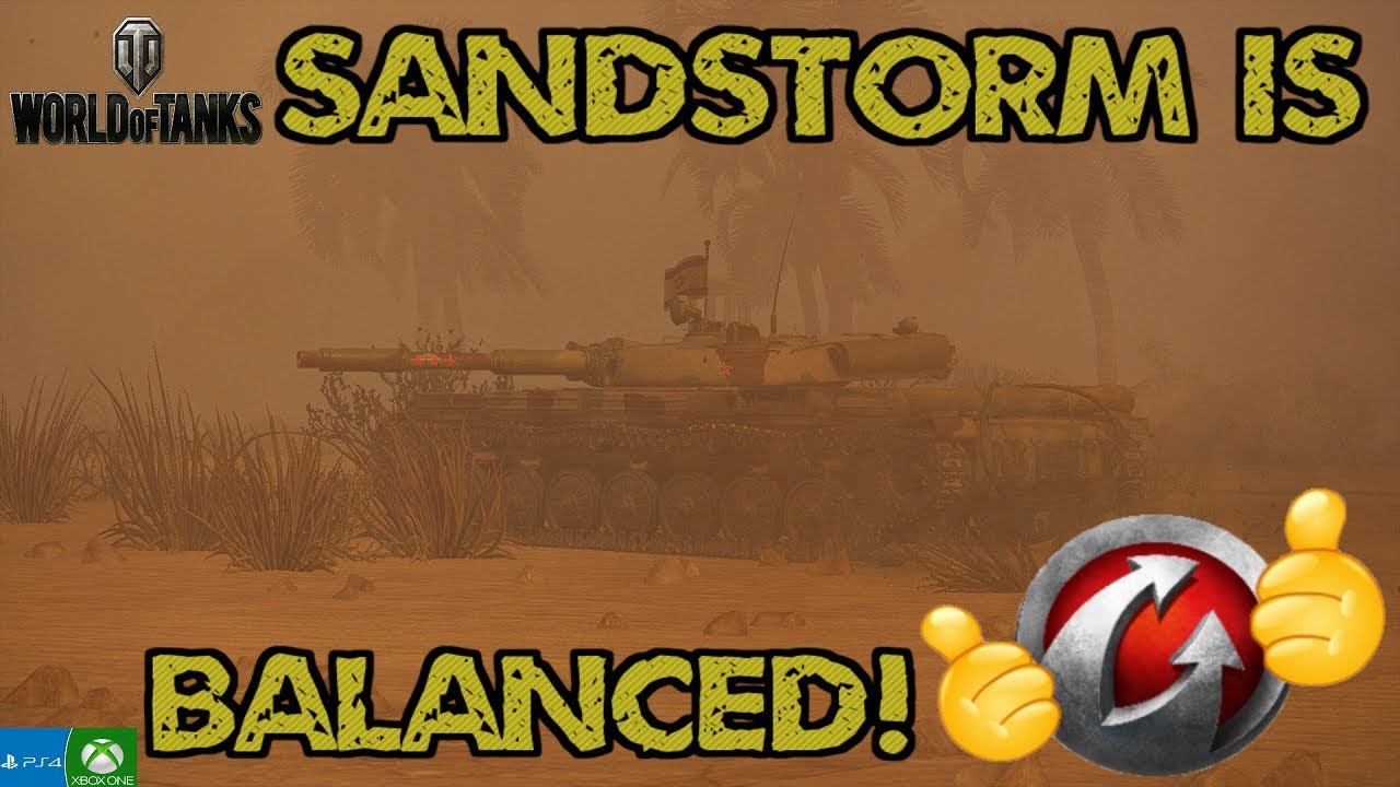 Sandstorm Is Fair & Balanced || T-100 LT || World of Tanks: Mercenaries