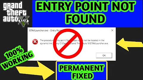 Entry Point Not Found Dynamic Link Library Fixed | The Procedure Entry Point Could Not Be Located