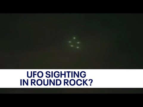UFO Sighting? Witnesses, Drone Expert React To Mysterious Lights In Texas Sky FOX 7 Austin