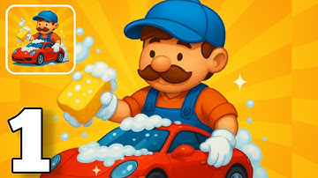 Real Car Detailing - Gameplay Walkthrough Part 1 - Car Wash Attendant iOS, Android