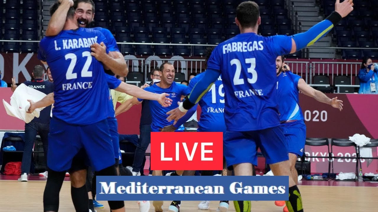 2022 Mediterranean Games France vs Algeria Live Score Update Today Volleyball Match