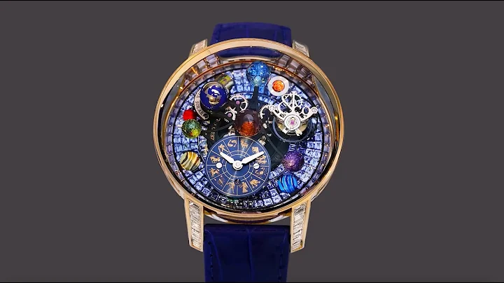 The Jacob & Co.  Astronomia Solar Icy Blue Baguette Sapphires