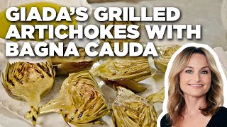 Giada De Laurentiis' Grilled Artichokes with Bagna Cauda | Giada in Italy | Food Network