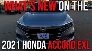 What's New on the 2021 Honda Accord EXL?
