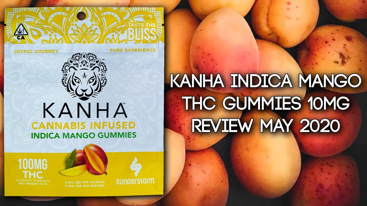 Kanha Gummies - Indica Mango - May 2020 Review - YouTube