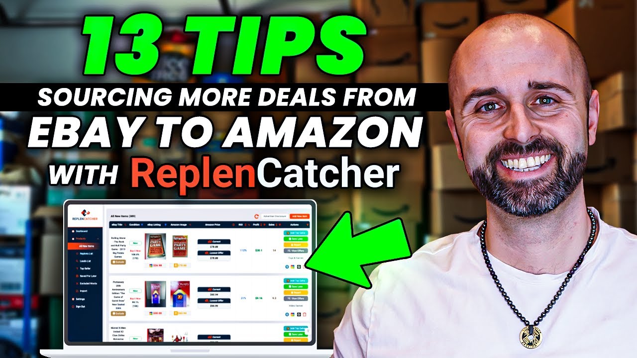 rewrite this title 13 Tips for Sourcing More Deals From eBay to Amazon with Replen Catcher rewrite this title 13 Tips for Sourcing More Deals From eBay to Amazon with Replen Catcher
