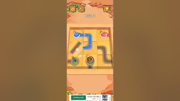 Water Connect Puzzle Level 3 walkthrough Solution