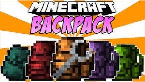 Useful Backpacks Mod | Mod showcase #01