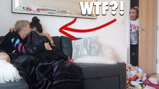 I Spent the Night in my BROTHERS House & he had No Idea.. (24 Hour Challenge) 😱😭