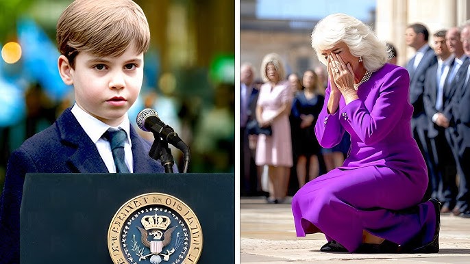 Queen Camilla BREAKS DOWN On Live TV After Prince Louis Revealed This Secret - YouTube