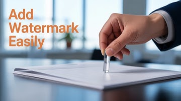 How to Add Watermark in PDF File Without Software (Free Method)