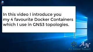 My favorite Docker Containers in GNS3