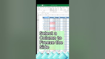 Freeze Panes Like a Pro in Excel! Pro Tip for all Excel Users! #excel #exceltips #spreadsheet #work