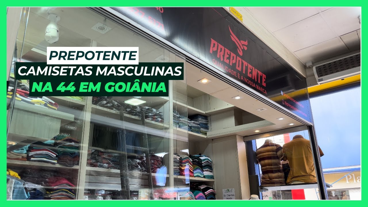 LOJA PREPOTENTE NA 44 GOIANIA - Fabricante de Camisetas Masculinas