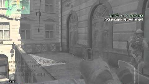 MW3: THE MOST RANDOM THROWING KNIFE EVER