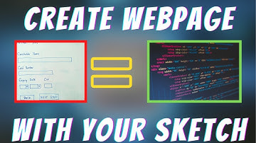 Create web pages using your sketch (sketch2code).