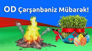 Od Çərşənbəniz Mübarək - Yeni Novruz Bayrami Tebriki 2024 (Status ucun) Od Cersenbeniz Mubarek 2024