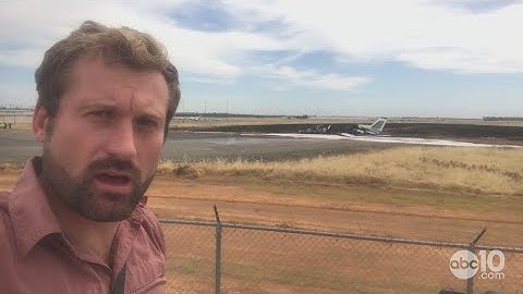 Plane crashes, catches fire, during takeoff at Oroville airport | Raw