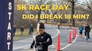 5K Race Day | Did I break 18 Min? by Justin Martinez 394 views 3 months ago 6 minutes, 59 seconds