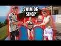 WIR MACHEN DIE SWIM OR SING CHALLENGE! 🎤 mit Moritz,Keanu,Nona II VLOG 446