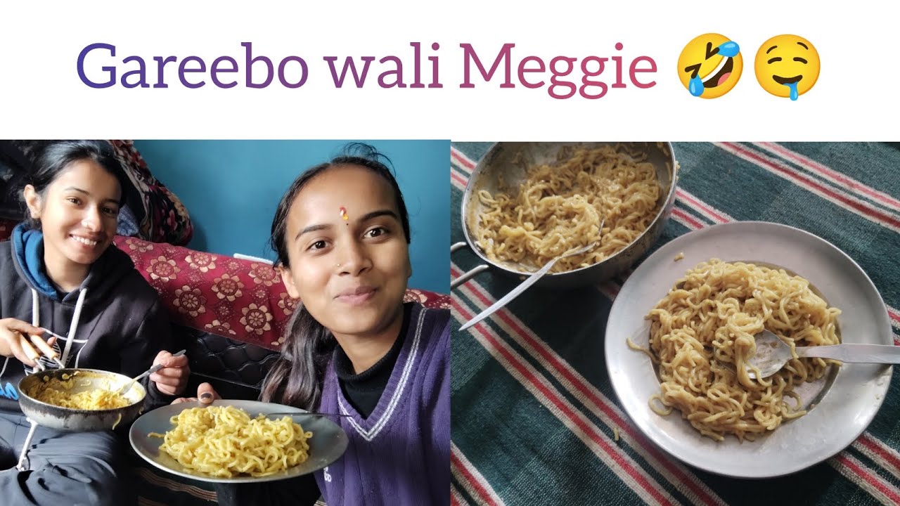Humne बनाई गरीबों वाली Meggie 😮🤤( kya bana dala ye)#dailyvlog#dailylifestyle#uttarakhand#funny