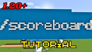 How to make SCOREBOARD in Minecraft! || 1.20+