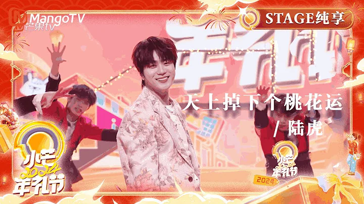 【純享】#陸虎《天上掉下個桃花運》小芒2024年禮節🥭傳承最美新年禮🎉共赴年禮狂歡夜！XIAOMANG New Year Gifts Festival｜MangoTV - 天天要聞