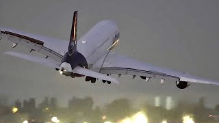 A380 Hits Wake Turbulence On Takeoff Resimi