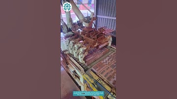 Brick Moving Robot Stuns Everyone!💥 Smart Work, Not Hard Work!