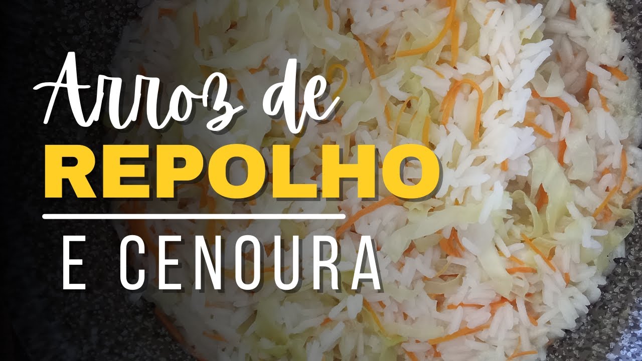 Arroz de repolho e cenoura | Sabores Portugueses