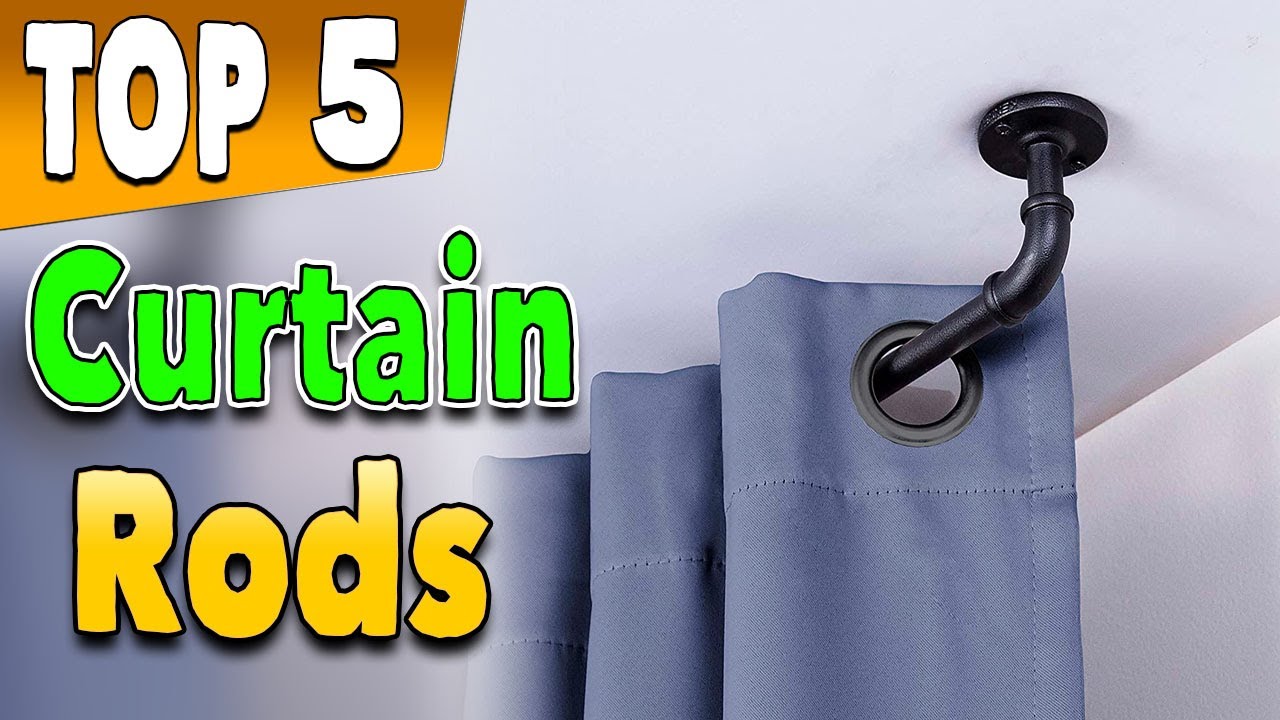 types of curtain rods