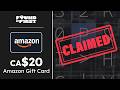 *CLAIMED* FIF 5 | PRIZE: CA$20 Amazon Gift Card (Canada)