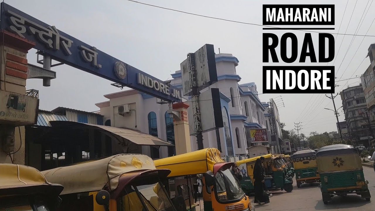 Walking in maharani road siyaganj indore 2023 | In front of platform no. 4