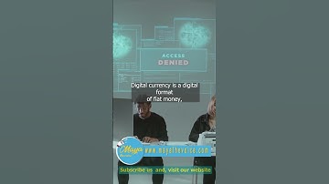 difference between digital currency and cryptocurrency #shorts