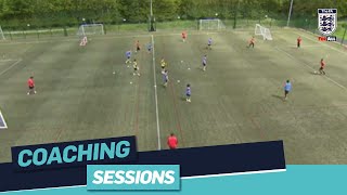 Defending The Circle | FA Learning Coaching Session From Peter Augustine