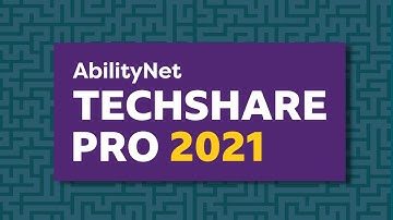 TechShare Pro Keynote: The Future of Accessibility