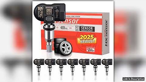 8pcs Autel Sensor TPMS 2in1 315MHz 433MHz MXSensor Tire Pressure Monitor System Sensor