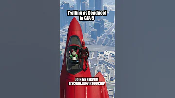 Deadpool Trolling In GTA 5 Gta5rp 